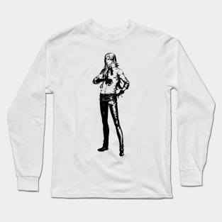 Weathered Adam Nier Automata Long Sleeve T-Shirt